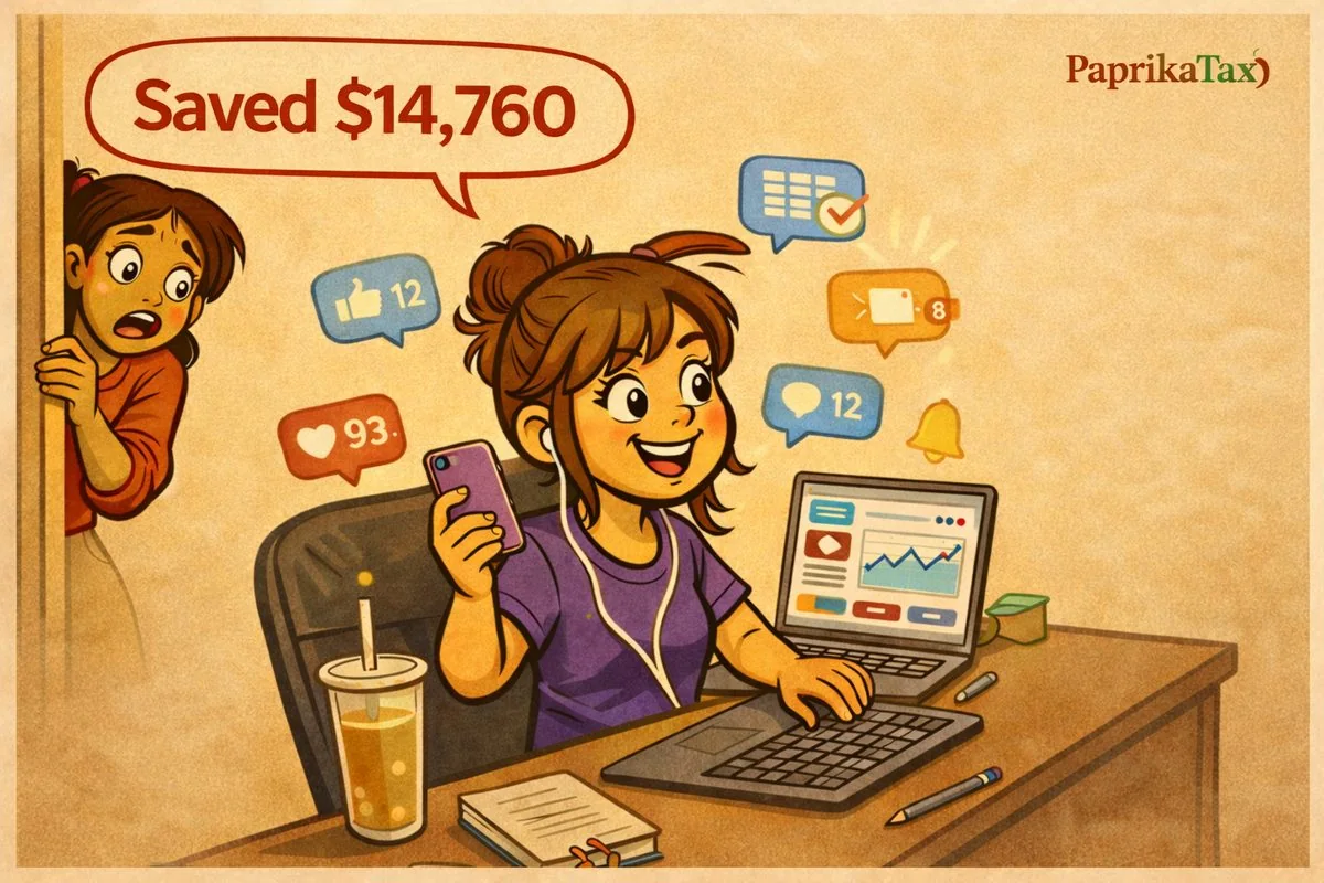 Example: 17 Year Old, Social Media Manager