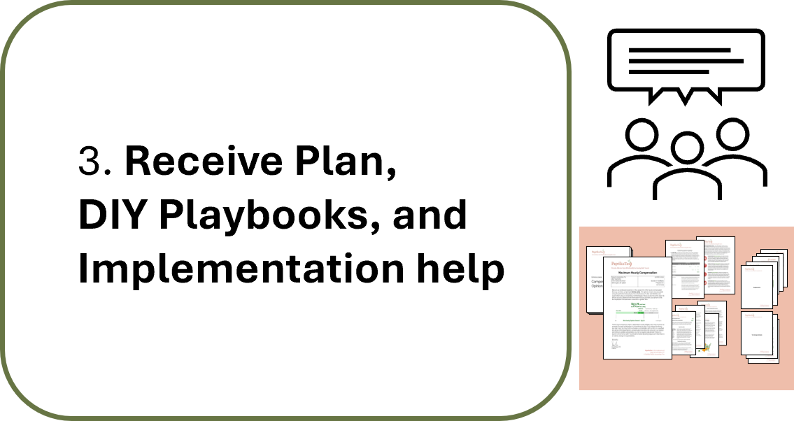 3. Receive Plan, DIY Playbooks, and Implementation help